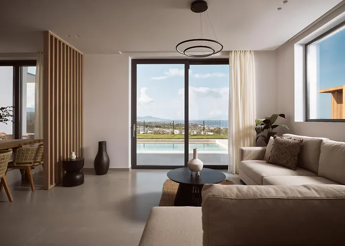 Akra Villa, A Cliffside Escape With Pure Seaviews, By Thinkvilla فيلة