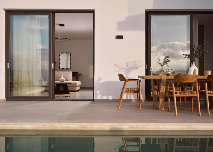 빌라 Akra Villa, A Cliffside Escape With Pure Seaviews, By Thinkvilla Plános